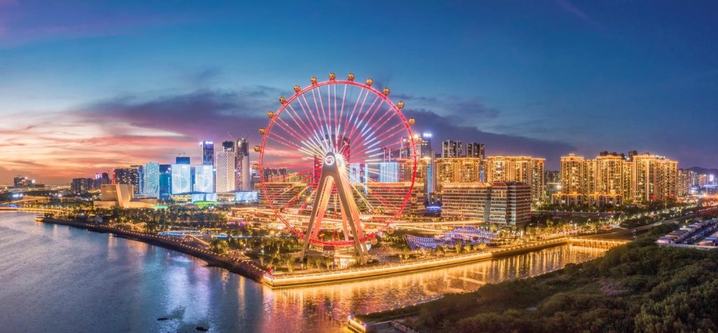 图片[1]-Shenzhen Happy Harbour Guide: Bay Glory Ferris Wheel & Water Show Time